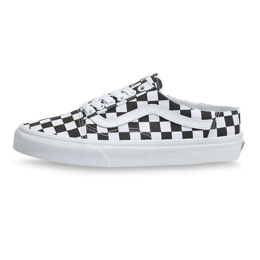 Изображение товара VANS Кроссовки Checkerboard Old Skool Mule Chessboard White/Black, цвет: Мультиколор, размер: 40.5