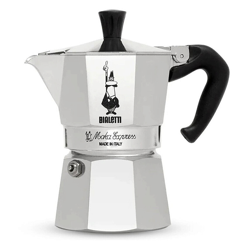 Изображение товара BIALETTI Кофеварка Italian Coffee Pot Moka Classico, Серебряный