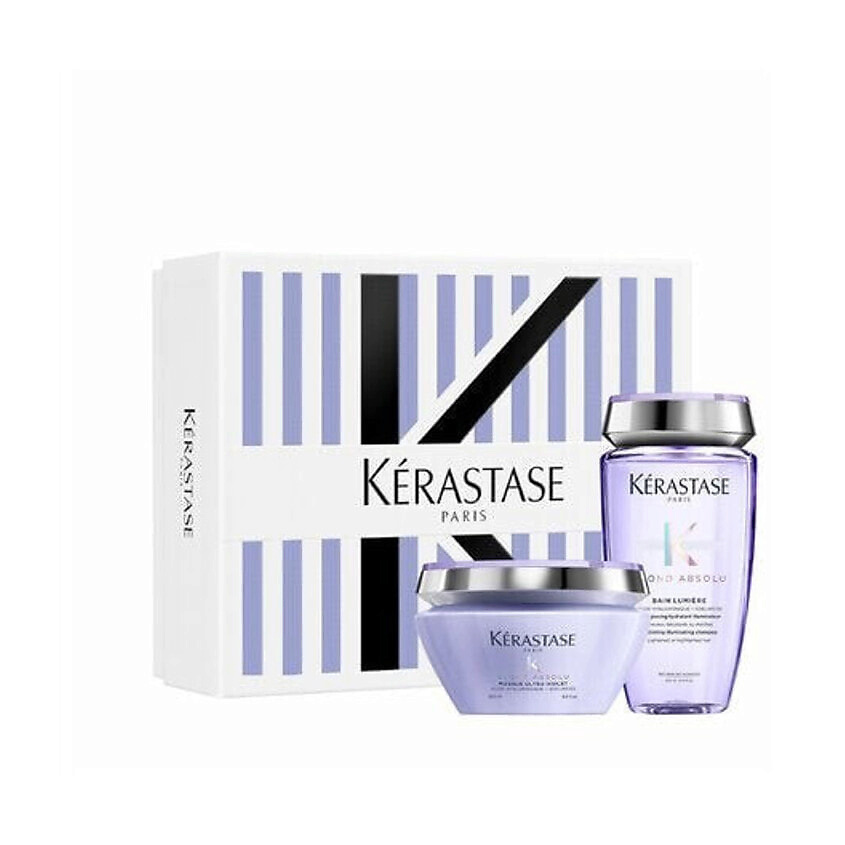 Изображение товара KERASTASE Набор для волос Blond Absolu Шампунь+Маска, 250мл+200мл