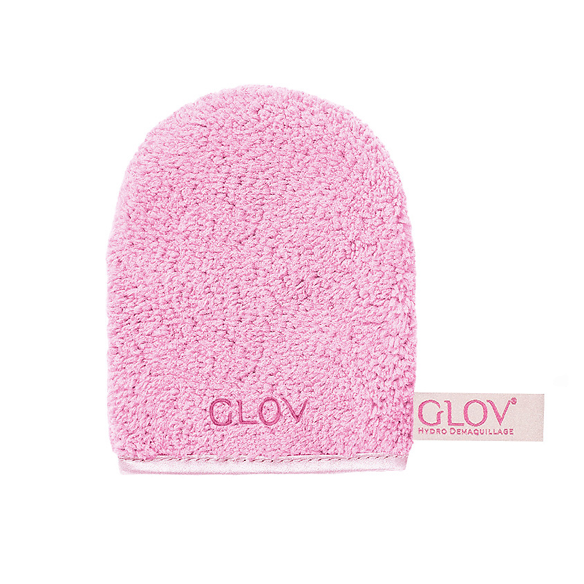 Изображение товара GLOV Рукавичка для снятия макияжа для всех типов кожи On-the-go, Розовый