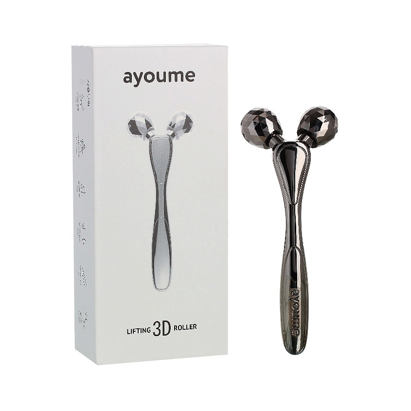 Изображение товара AYOUME 3D Лифтинг-массажер роликовый для лица, 1 шт.
