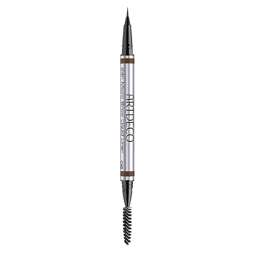 Изображение товара Подводка для бровей Micro Brow Liquid Liner № 06 Dark Brown 0,3 мл ARTDECO