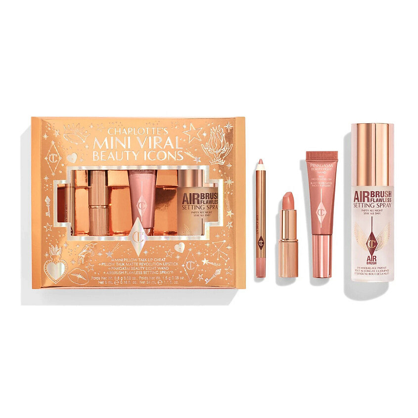 Изображение товара CHARLOTTE TILBURY Набор Mini Viral Beauty Icons, 4 шт.