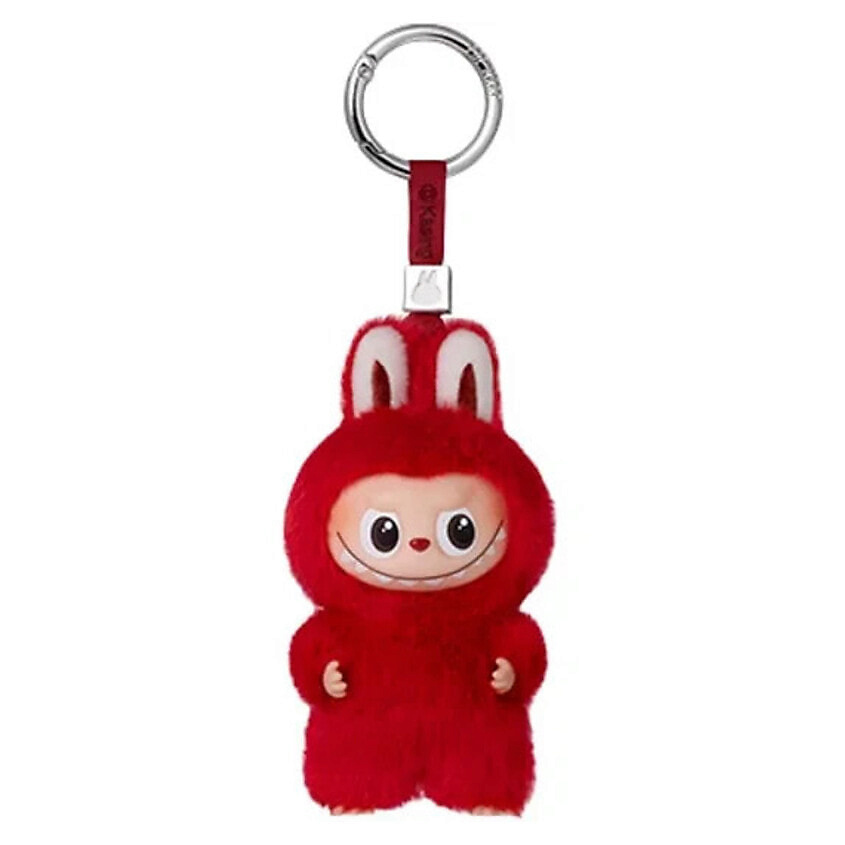 Изображение товара Плюшевая подвеска LABUBU 4.0 от POP MART мягкий винил, коллекционный брелок