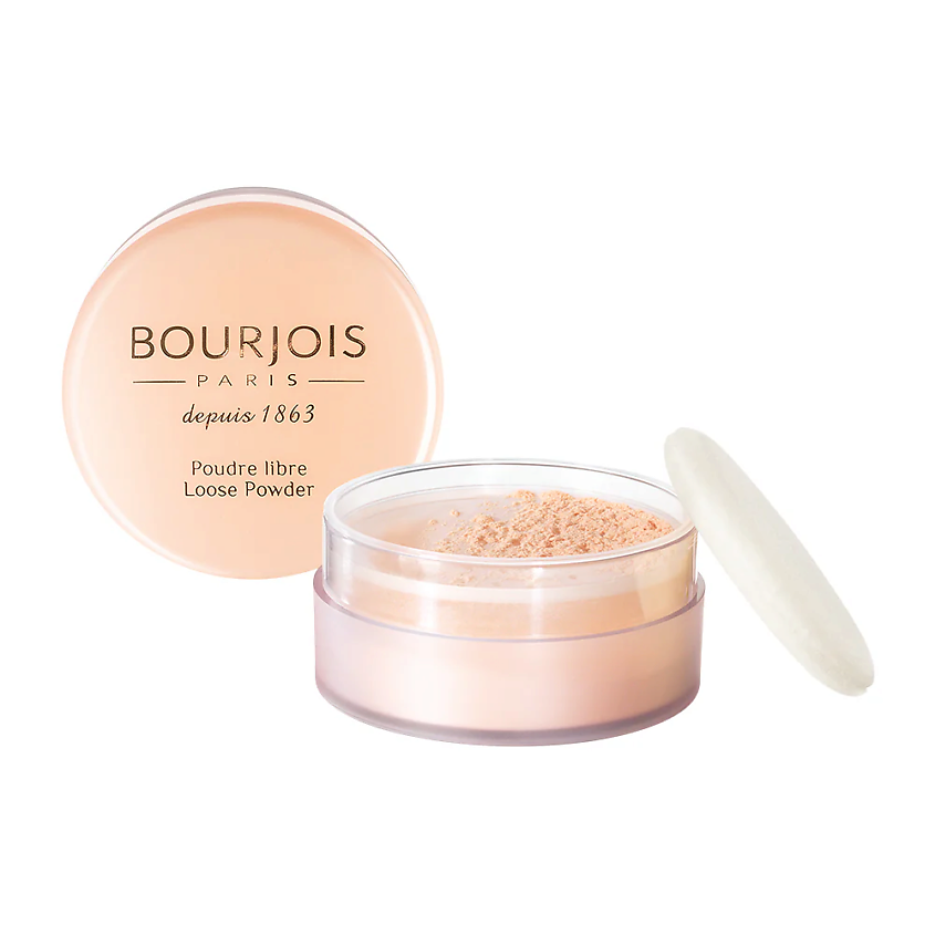 Изображение товара BOURJOIS Рассыпчатая фикcирующая пудра 02 Rosy для идеального макияжа