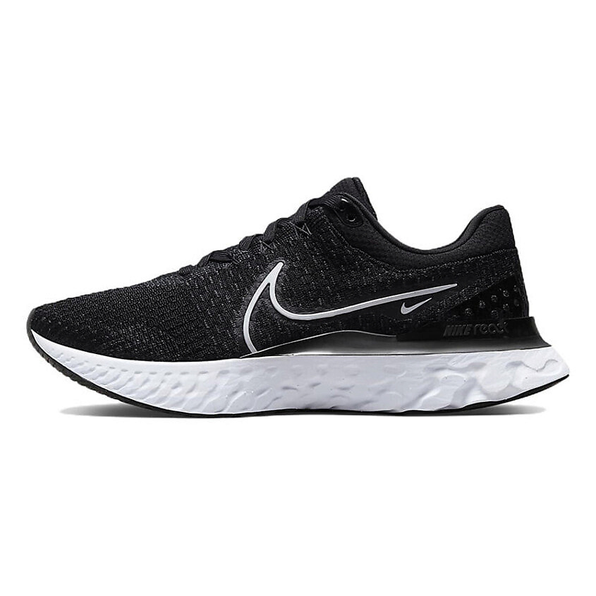 Изображение товара Nike React Infinity Run Flyknit 3 Black White Мужские кроссовки для бега и повседневной носки 44.0 