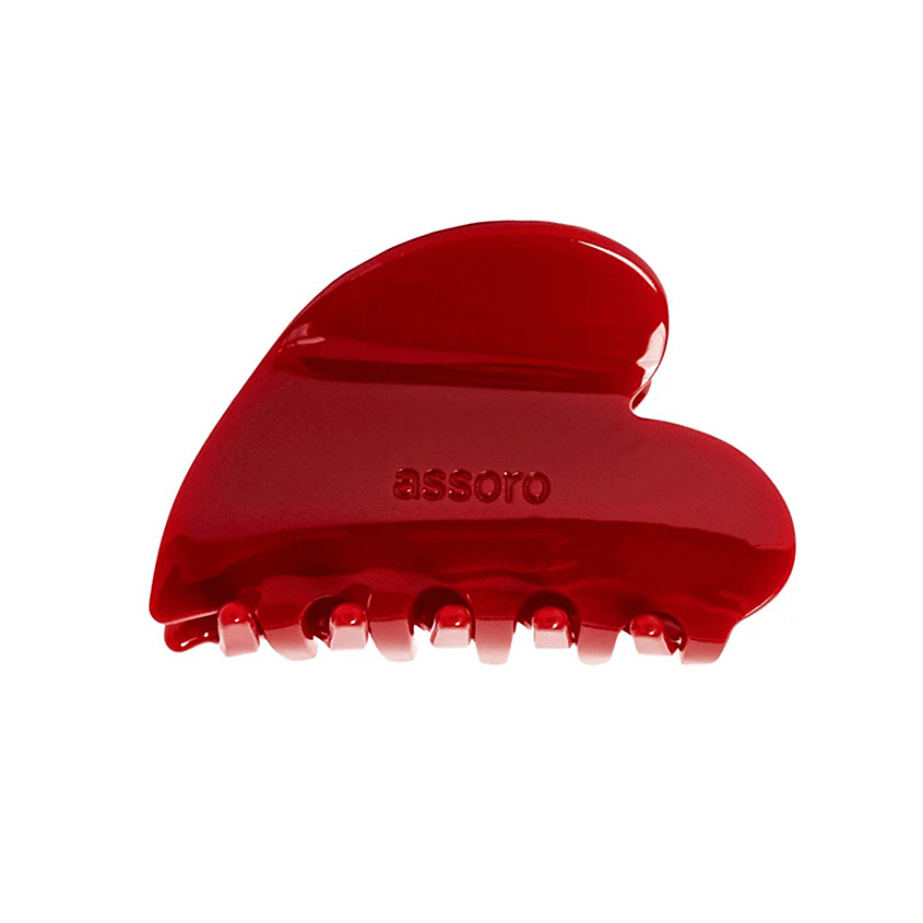 Изображение товара ASSORO Краб для волос, цвет: Бордовый