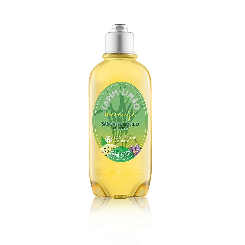 Изображение товара L'OCCITANE AU BRESIL Гель для душа Лемограсс-Маракуйя Capim-Limao Maracuja Sabonete Liquido, 250 мл