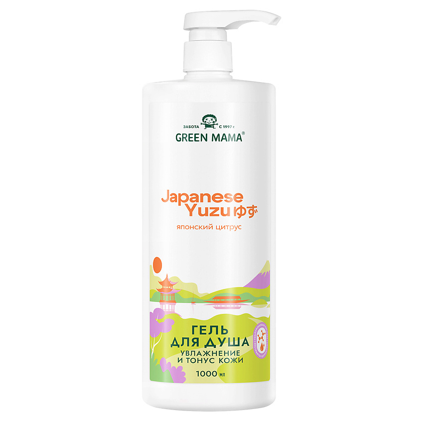 Изображение товара GREEN MAMA Гель для душа джапанис юзу Japanese Yuzu, 1000 мл