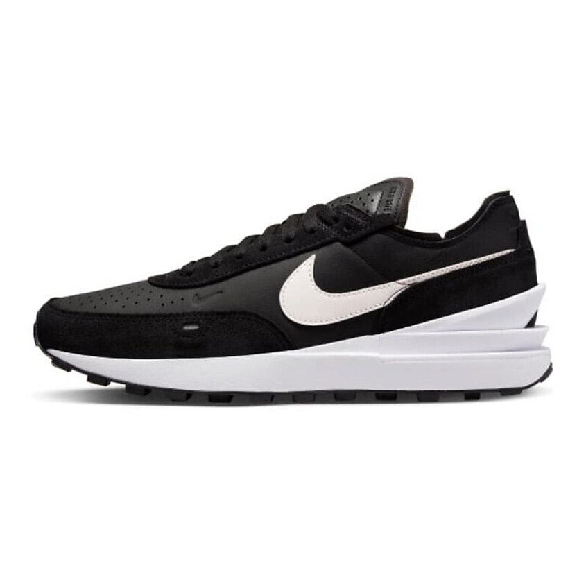 Изображение товара Кроссовки Nike Waffle One Leather Black White для мужчин и женщин