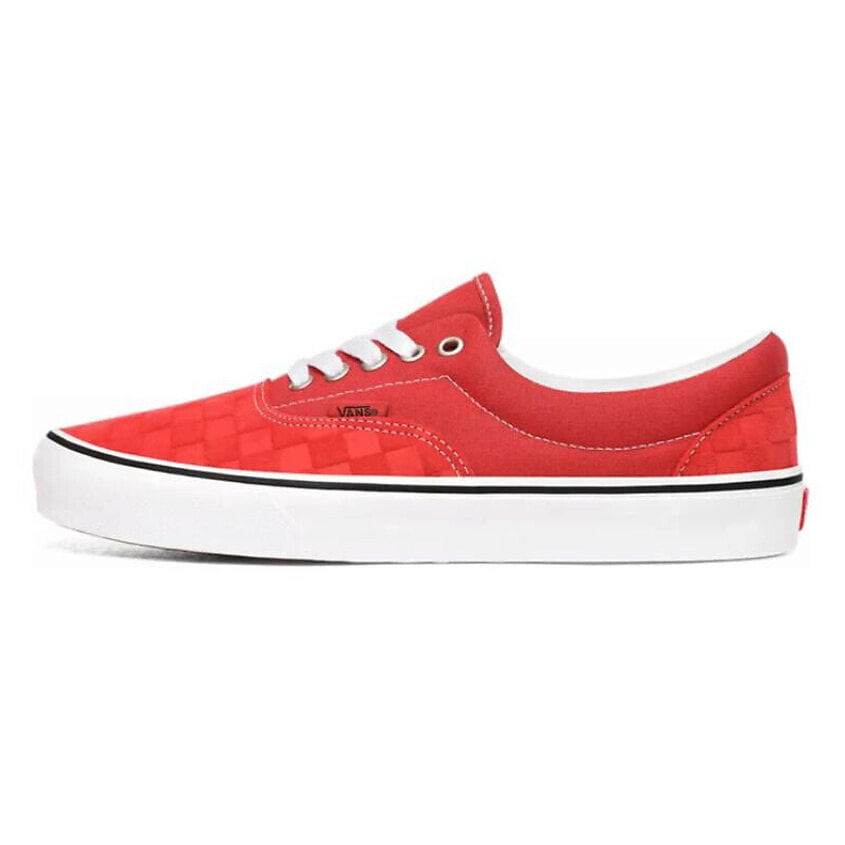 Изображение товара Кроссовки Vans Era Deboss Checkerboard Pompeian Red для взрослых и детей 41 EU