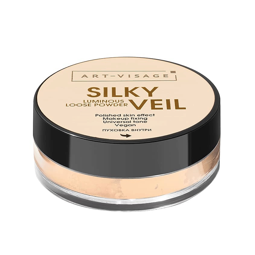 Изображение товара ART-VISAGE Пудра рассыпчатая Silky Veil Luminous Loose Powder, 303 Сияющая, 10 г