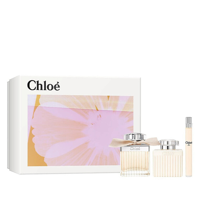 Изображение товара CHLOE Набор Signature Chloe: Парфюмерная вода +Лосьон+ Парфюмерная вода в дорожном формате, 100 мл + 10 мл + 100 мл