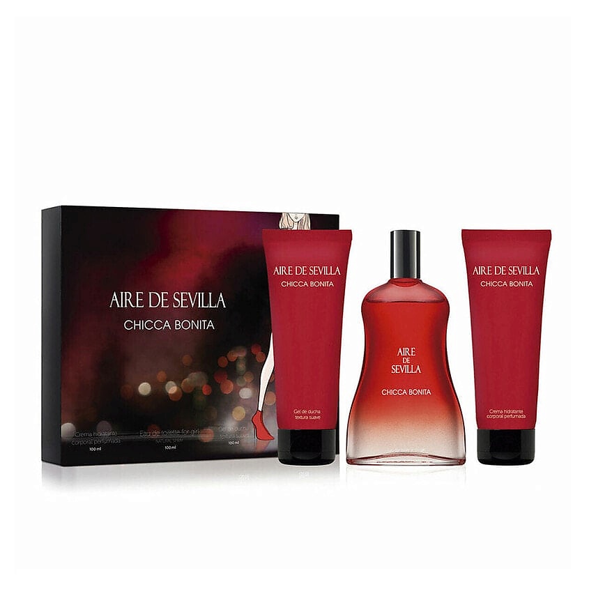 Изображение товара INSTITUTO ESPANOL Парфюмерный набор Aire de Sevilla Chicca Bonita, 150 мл 100 мл 100 мл