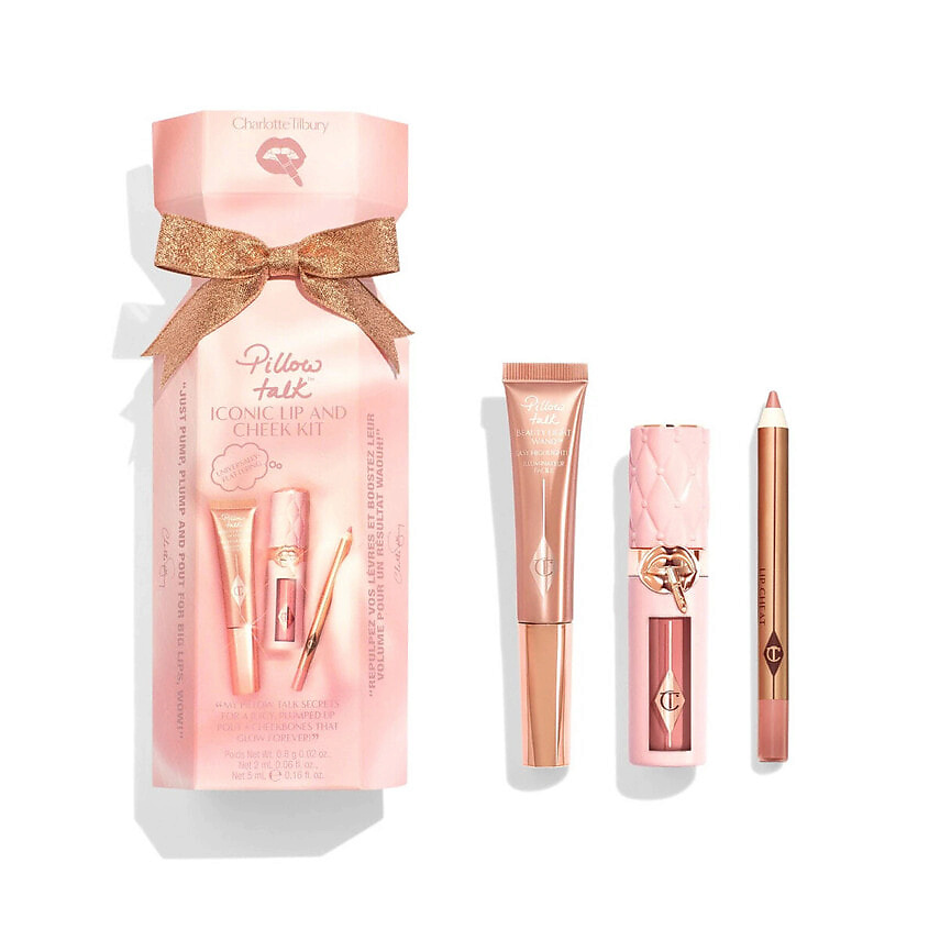 Изображение товара CHARLOTTE TILBURY Набор Pillow Talk Iconic Lip and Cheek Kit, 3 шт.