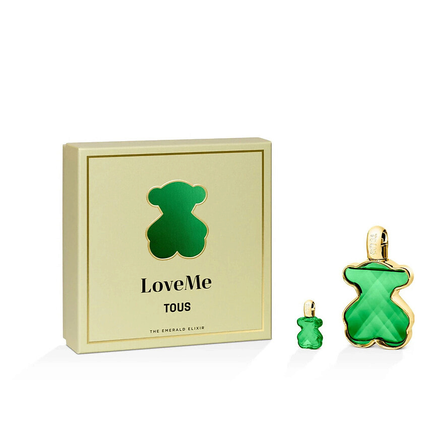 Изображение товара Подарочный набор парфюмерной воды Tous LoveMe The Emerald Elixir 90 мл + миниатюра 4,5 мл