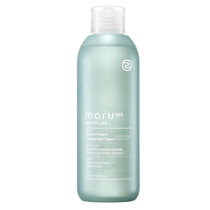 Изображение товара MARU365 BEAUTY LAB Тонер для лица гипоаллергенный без отдушек Sucra Hydro Unscented Toner, 1 шт.