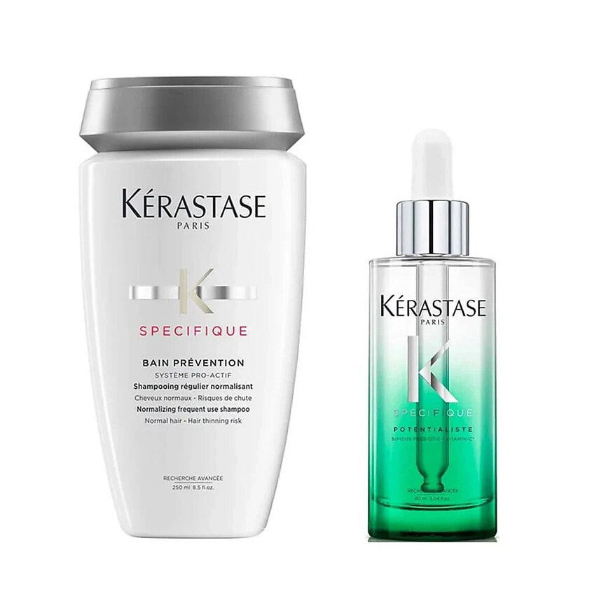 Изображение товара KERASTASE Набор Specifique Set Prevention: Шампунь + Сыворотка, 250 мл + 90 мл