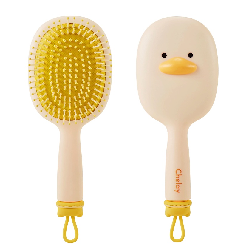 Изображение товара CHELAY Расческа для волос массажная, Желтый
