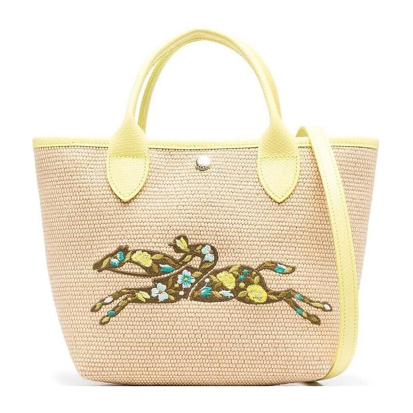 Изображение товара LONGCHAMP Сумка Canvas Tote Bag Shopping Bag Small Size Women's Yellow, Желтый