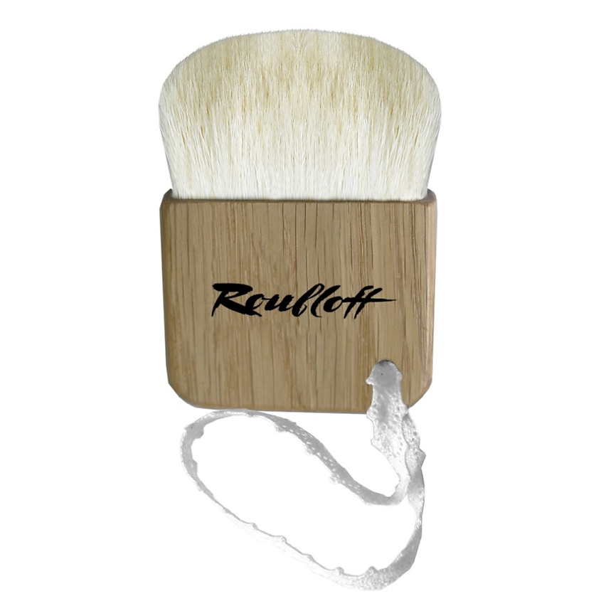 Изображение товара ROUBLOFF Кисть go50k "компакт" овальная из волоса козы для румян и хайлайтера, 1 шт.