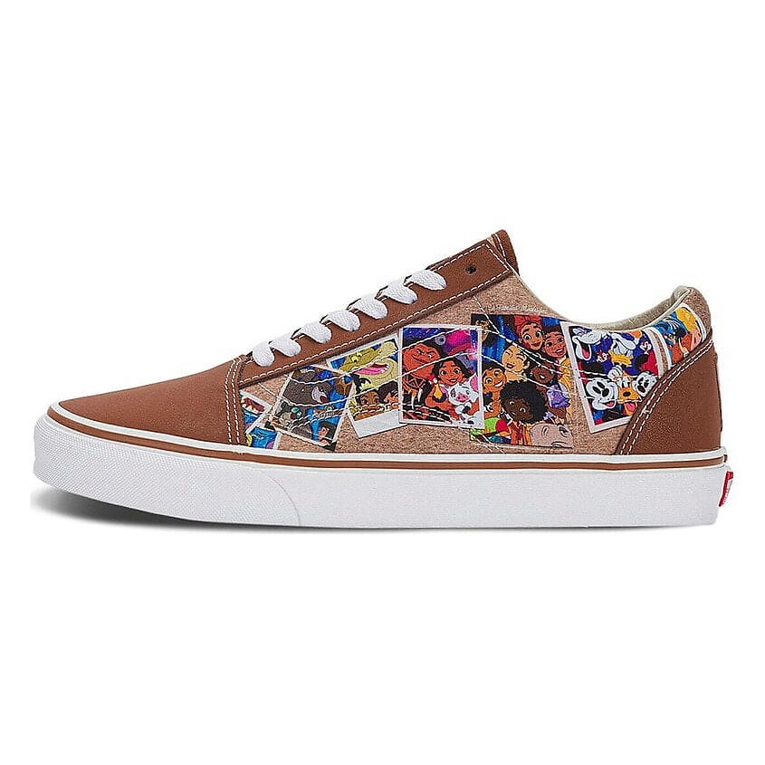 Изображение товара Кроссовки Vans Old Skool Disney X Scrapbook коричневые 36 EU Изображение товара Кроссовки Vans Old Skool Disney X Scrapbook коричневые 36 EU