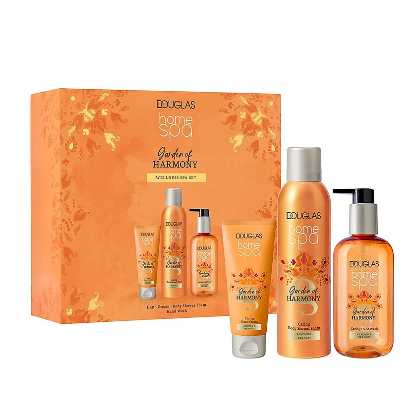 Изображение товара DOUGLAS Набор для ухода за телом Garden of Harmony, 75мл+200мл+300мл