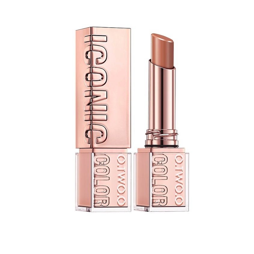 Изображение товара O.TWO.O Сатиновая помада для губ satin lipstick, HC009-03 Каштановый
