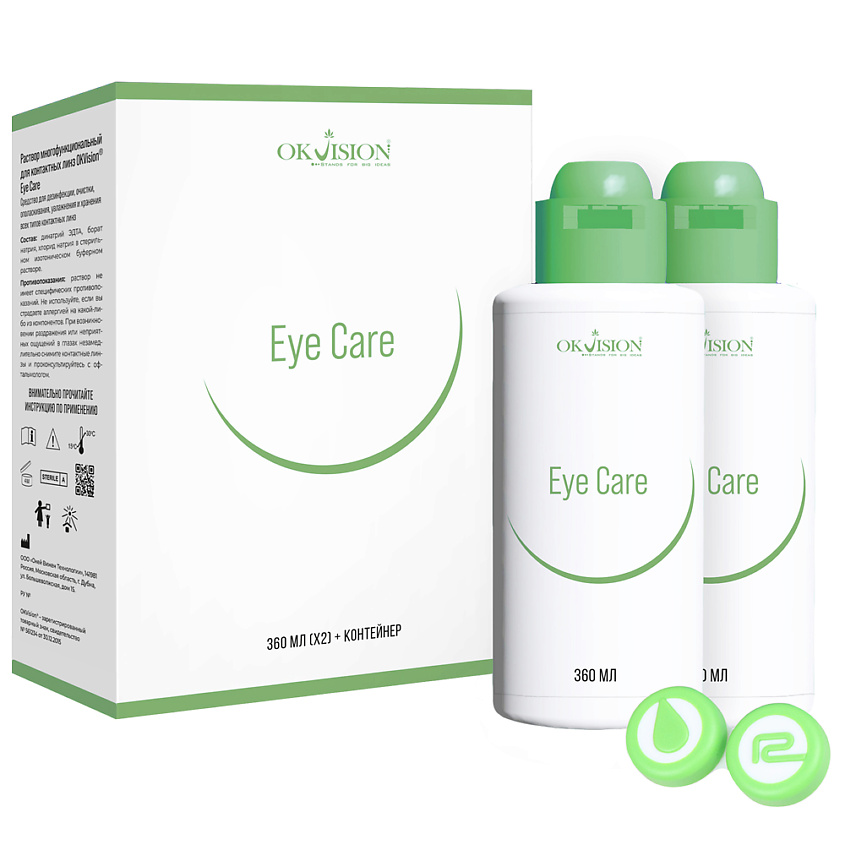 Изображение товара OKVision Раствор для контактных линз Eye Care 1 шт