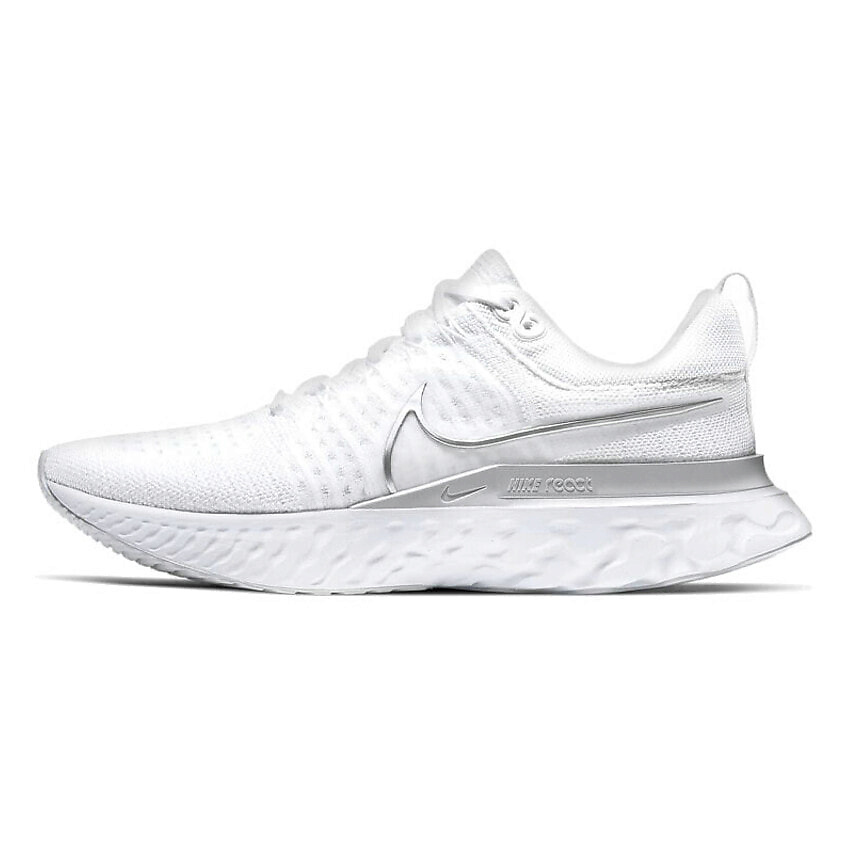 Изображение товара NIKE Кроссовки React Infinity Run Flyknit 2 White Metallic Silver, 36.5