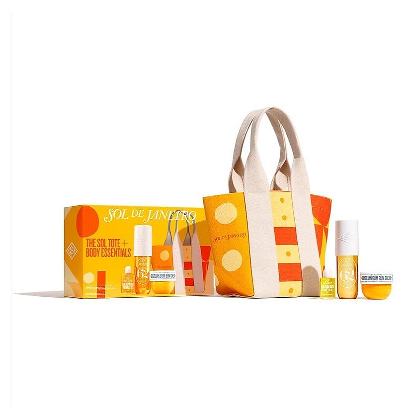 Изображение товара SOL DE JANEIRO Набор The Sol Tote + Body Essentials, 50 мл + 12 мл +90 мл + 1 шт.