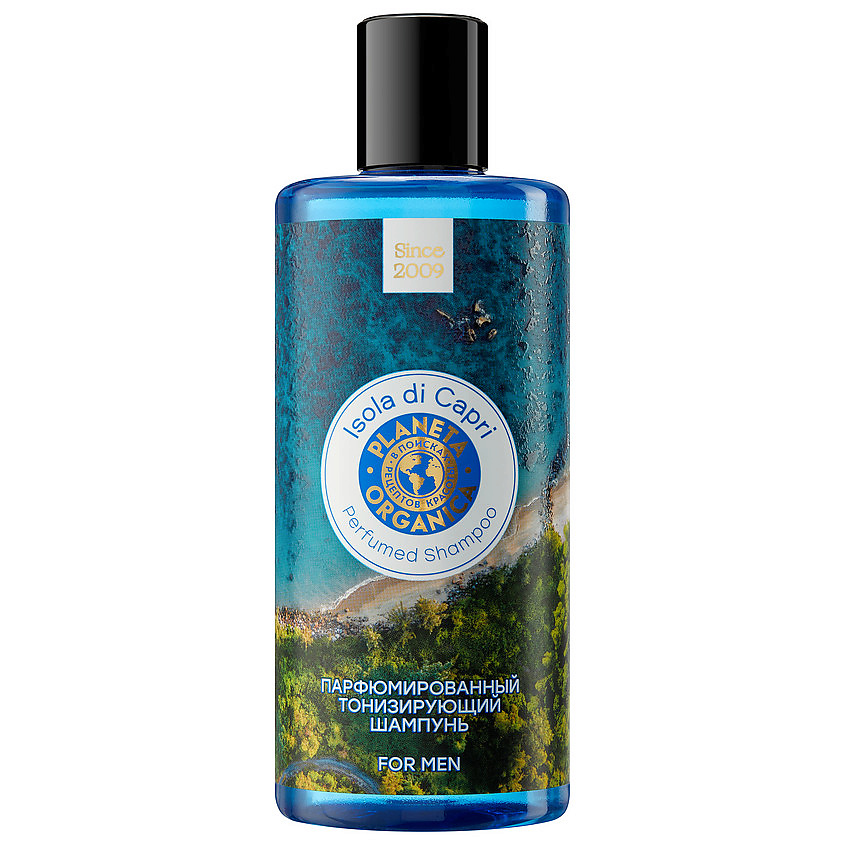 Изображение товара PLANETA ORGANICA Шампунь Isola di Capri Perfumed Shampoo for Men, 300 мл