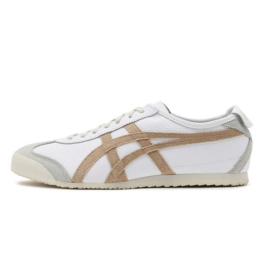 Изображение товара ONITSUKA TIGER Кроссовки Mexico 66 White Brown, цвет: Белый, размер: 40.5