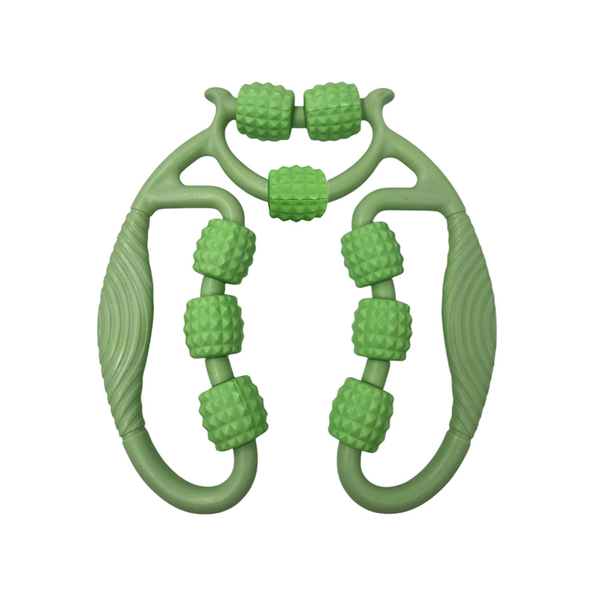 Изображение товара Антицеллюлитный роликовый массажер QUALIGO с 9 роликами для тела и рук