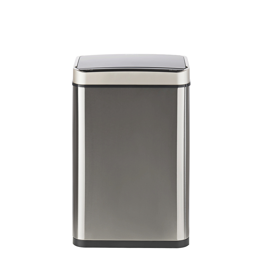 Изображение товара Сенсорное ведро для мусора TESLER STB-33 30 литров серебряное автоматическая крышка