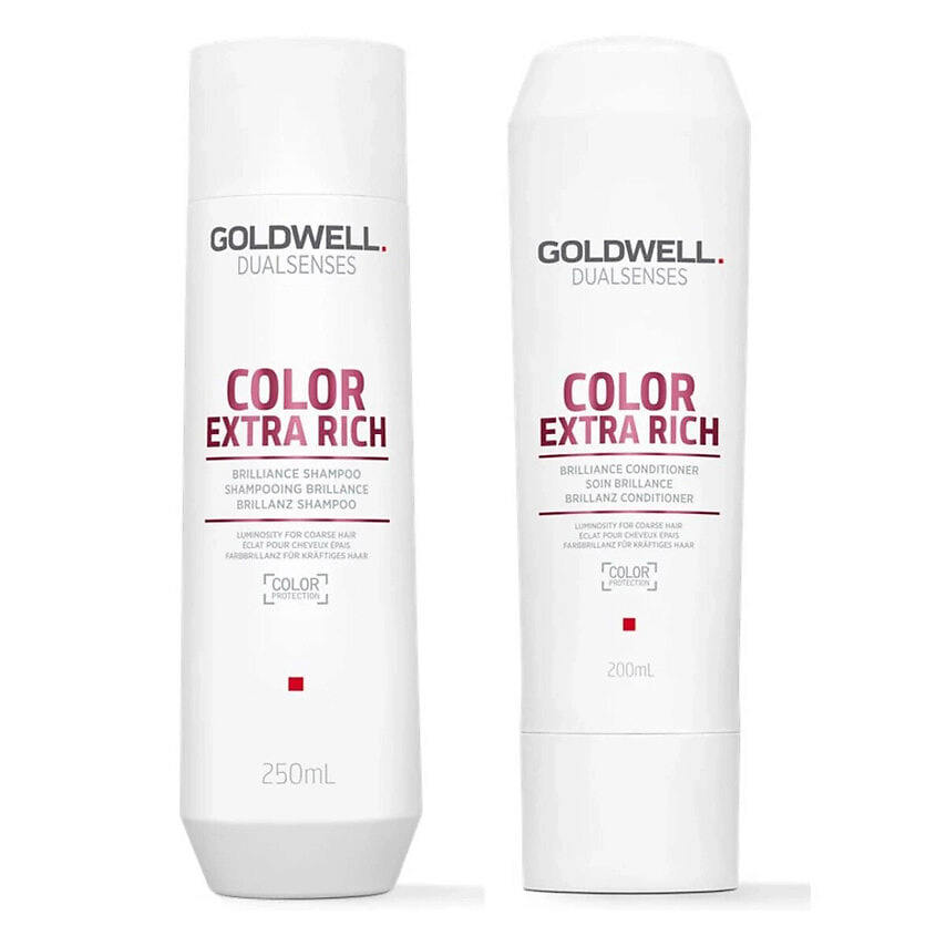Изображение товара GOLDWELL Набор Dualsenses Color Extra Rich Bundle: Шампунь + Кондиционер, 250 мл + 200 мл