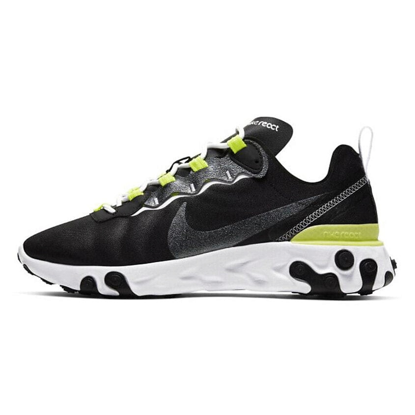 Изображение товара NIKE Кроссовки React Element 55 Black Lemon Venom, 36.5