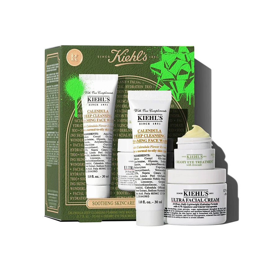 Изображение товара KIEHL'S Набор Ultra Facial Soothing Wonderland Set, 50 мл + 30 мл + 7 мл