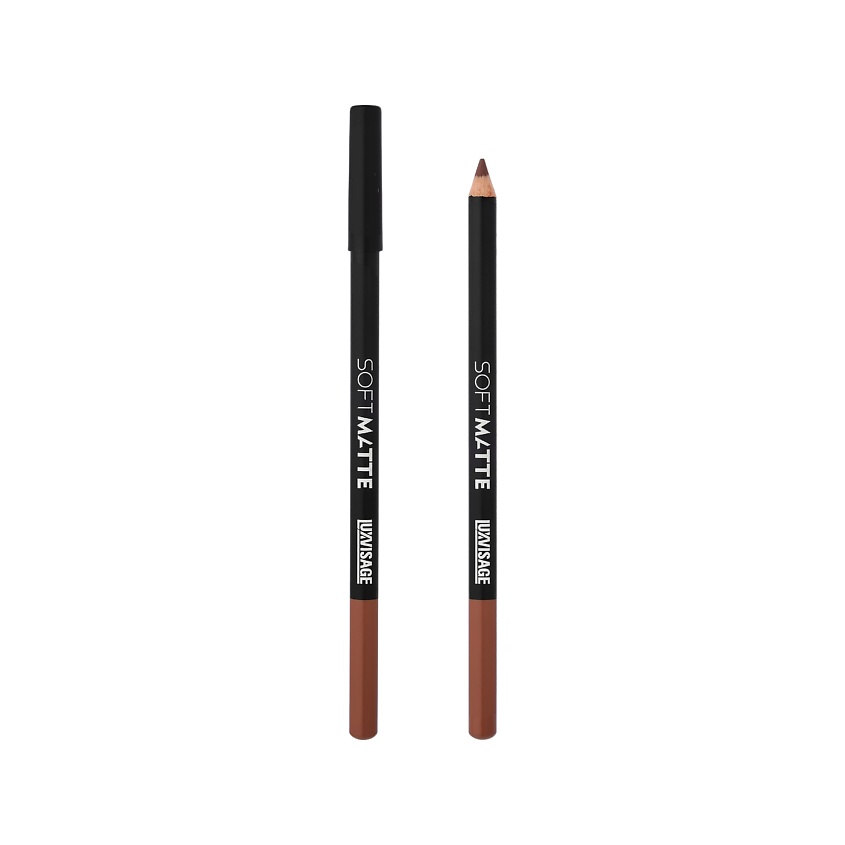 Изображение товара Карандаш для губ SOFT MATTE Brow Nude LUXVISAGE, плотное покрытие, мягкая текстура