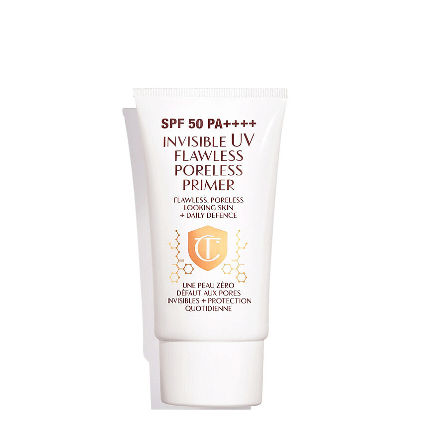Изображение товара Charlotte Tilbury Invisible UV Flawless Poreless Primer SPF 50+ 60 мл универсальный макияж и уход