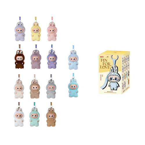 

POP MART Плюшевая подвеска Pin For Love A-M POP MART The Monsters LABUBU 4.0,1 шт., Плюшевая подвеска Pin For Love A-M POP MART The Monsters LABUBU 4.0,1 шт.