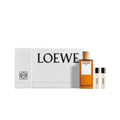

LOEWE Набор Solo Eau de Toilette: Туалетная вода + Миниатюра Solo + Миниатюра Solo Vulcan, Набор Solo Eau de Toilette: Туалетная вода + Миниатюра Solo + Миниатюра Solo Vulcan