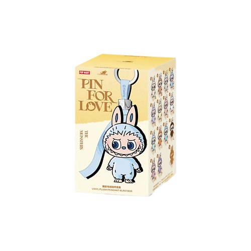 

POP MART Брелок-игрушка THE MONSTERS Pin for Love A-M, Брелок-игрушка THE MONSTERS Pin for Love A-M