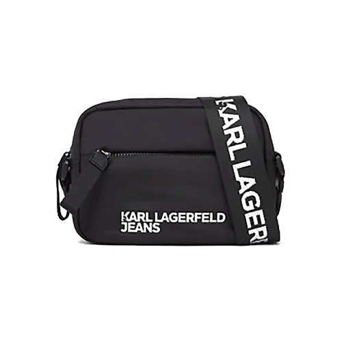 

KARL LAGERFELD Мини-сумка кросс-боди Essential с длинным ремешком, Мини-сумка кросс-боди Essential с длинным ремешком
