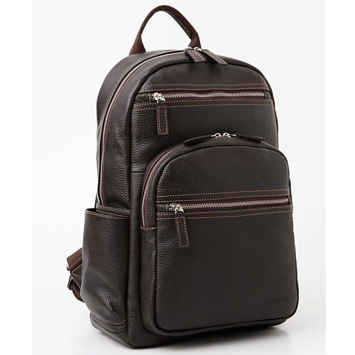 

FRANCHESCO MARISCOTTI Рюкзак кожаный офисный, для путешествий и спорта, Рюкзак кожаный офисный, для путешествий и спорта