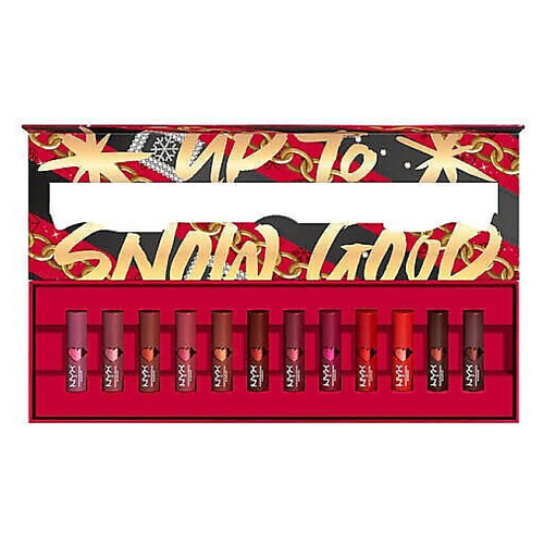 

NYX Professional Makeup NYX PROFESSIONAL MAKEUP Набор для макияжа губ Makeup Matte Lipstick Gift Set Vault, NYX PROFESSIONAL MAKEUP Набор для макияжа губ Makeup Matte Lipstick Gift Set Vault