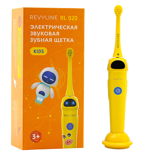 

REVYLINE Электрическая звуковая зубная щетка RL 020 Kids, Электрическая звуковая зубная щетка RL 020 Kids