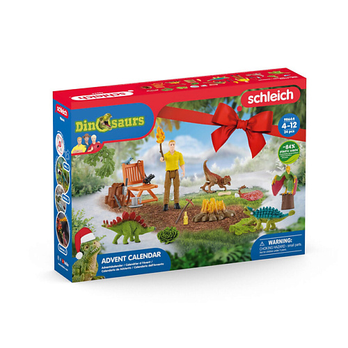 Набор детский SCHLEICH Адвент-календарь 98644 Dinosaurs 2022