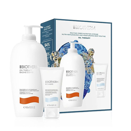 

BIOTHERM Набор Oil Therapy Set: Бальзам для тела + Крем для рук, Набор Oil Therapy Set: Бальзам для тела + Крем для рук