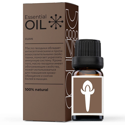 

ESSENTIAL OIL Эфирное масло Гвоздики 10, Эфирное масло Гвоздики